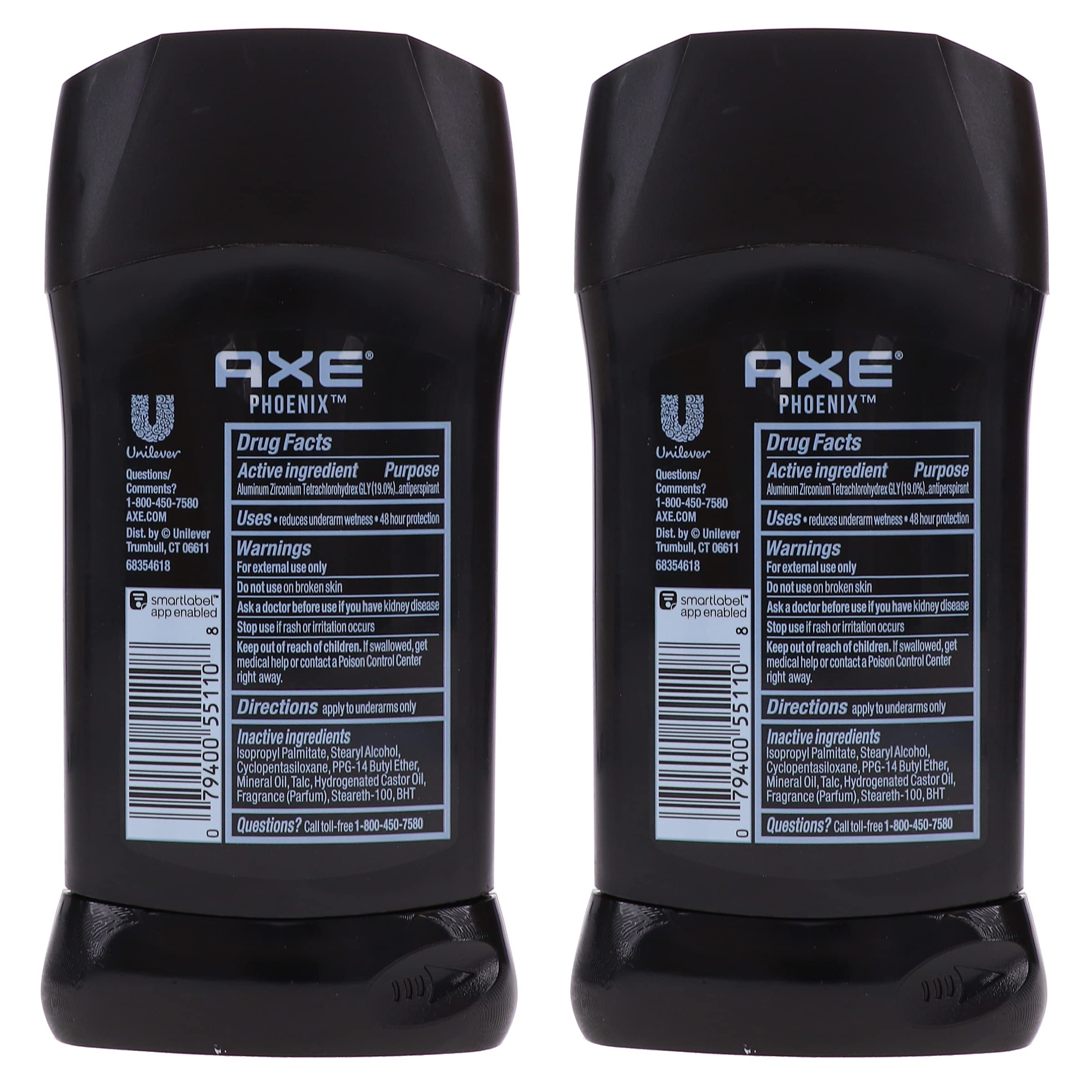 AXE Dry Phoenix stick in hand enables quick, mess-free application
