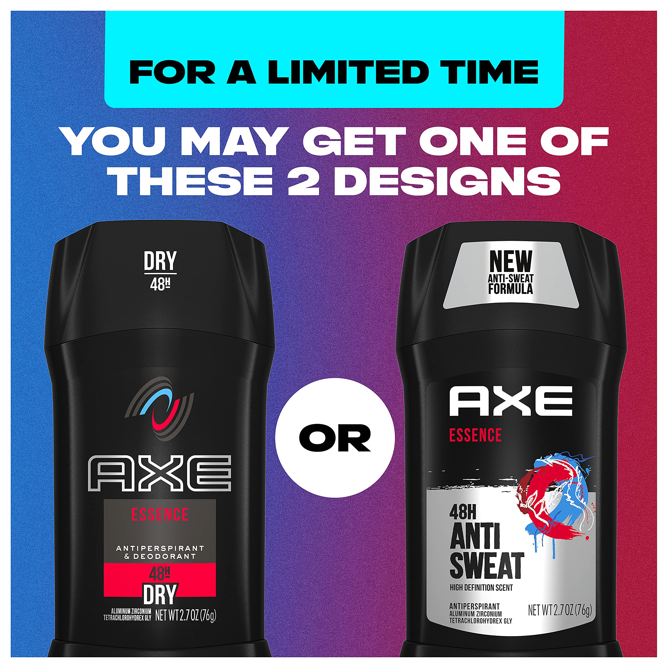 AXE Essence protección de 48 horas contra sudor y olor