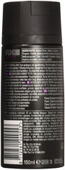 Close-up of AXE Excite bottle highlighting bold fragrance notes for confident moments.
