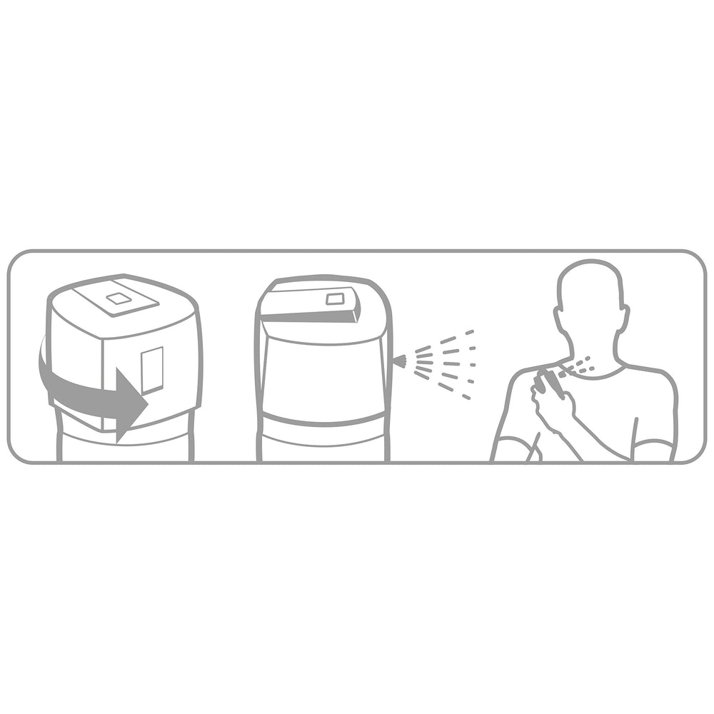 AXE Excite pack of 3 view showing easy travel-use and all-day scent