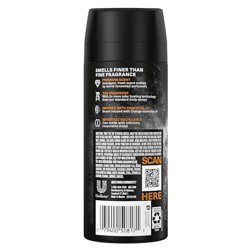 AXE Fine Fragrance Collection pack shot highlights aluminum-free formula.