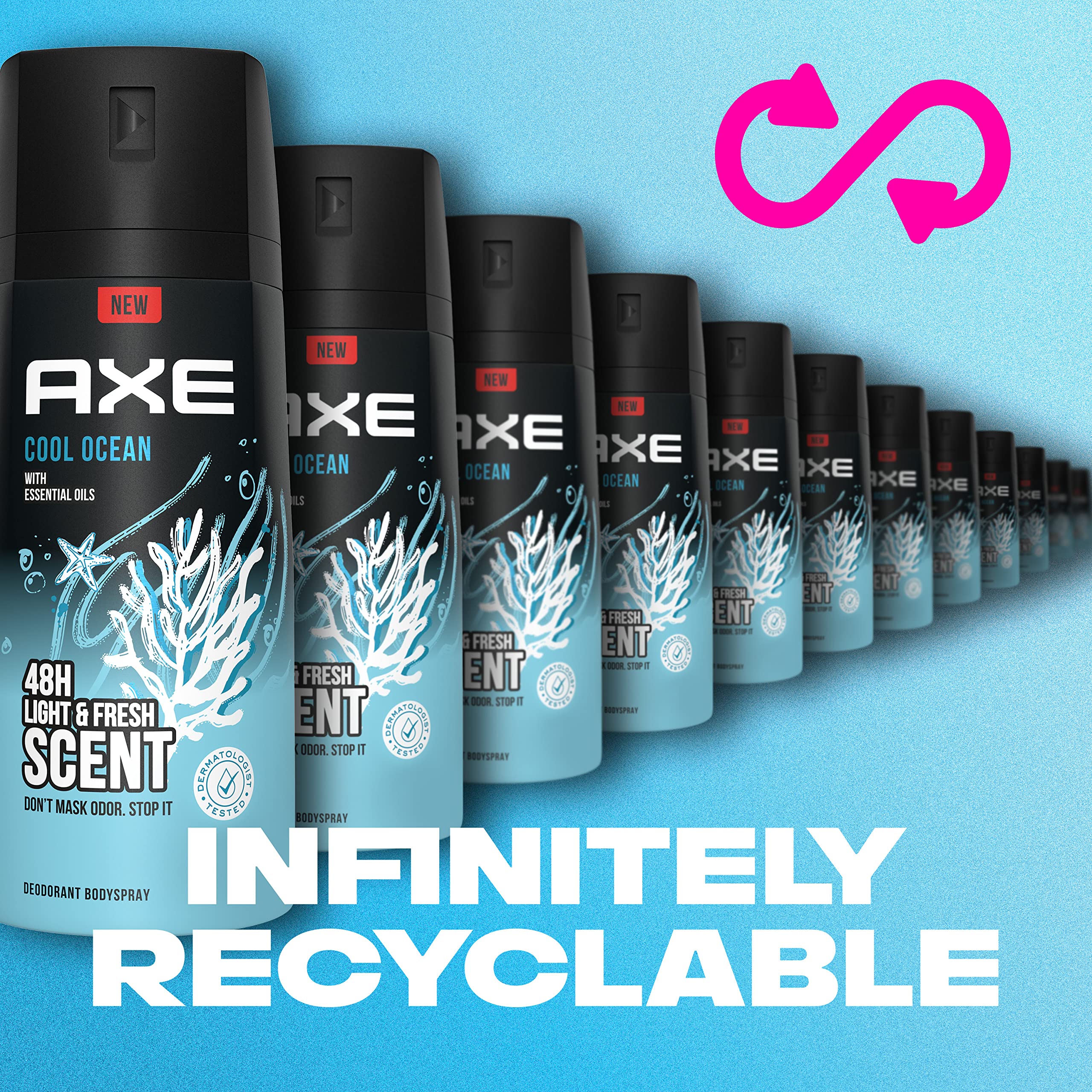 AXE ocean-inspired fragrance profile for everyday wear.
