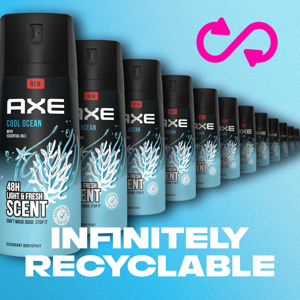 AXE ocean-inspired fragrance profile for everyday wear.