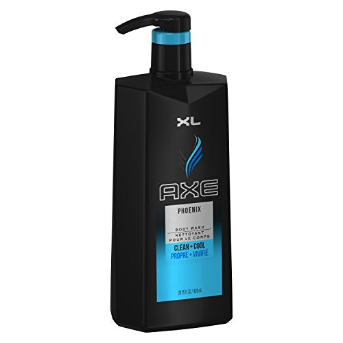AXE Phoenix branding on packaging with bold design