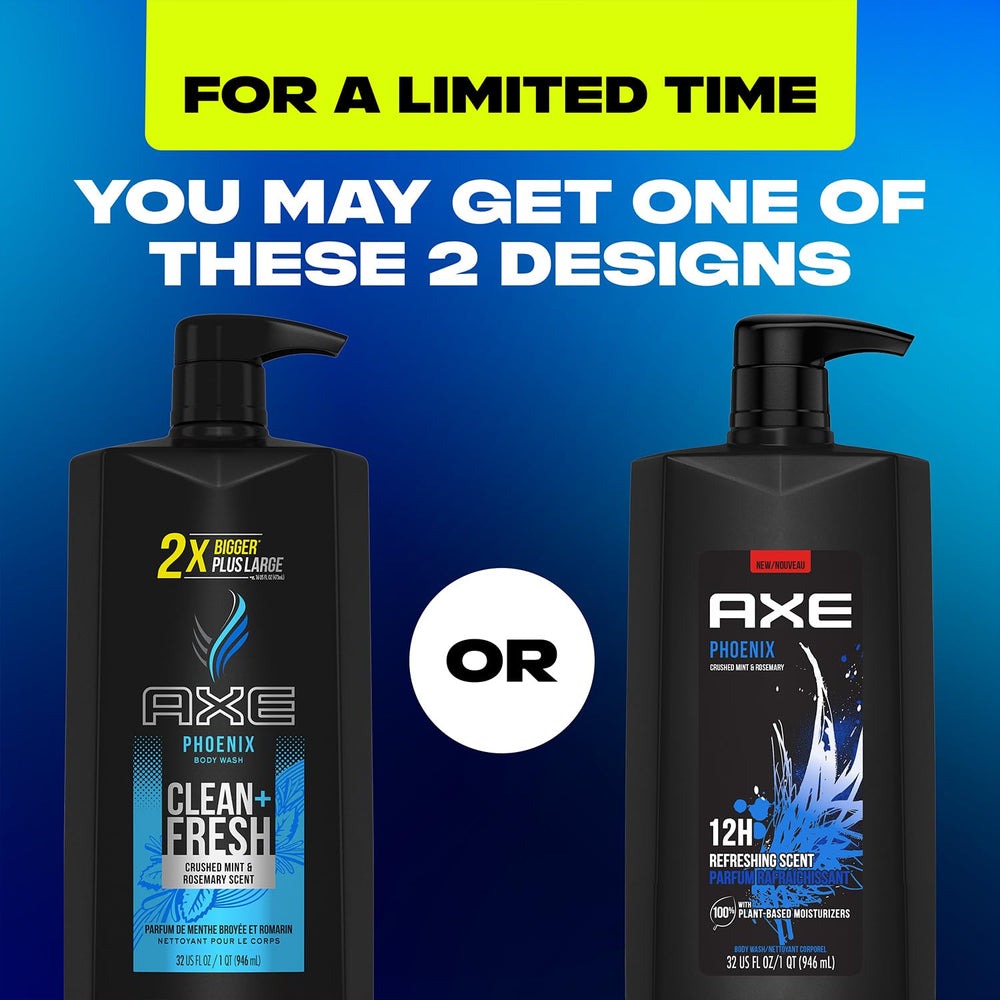AXE Phoenix recycled plastic packaging highlighting sustainable skincare