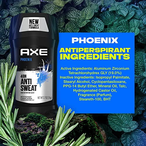AXE Phoenix rosemary scent for energizing start