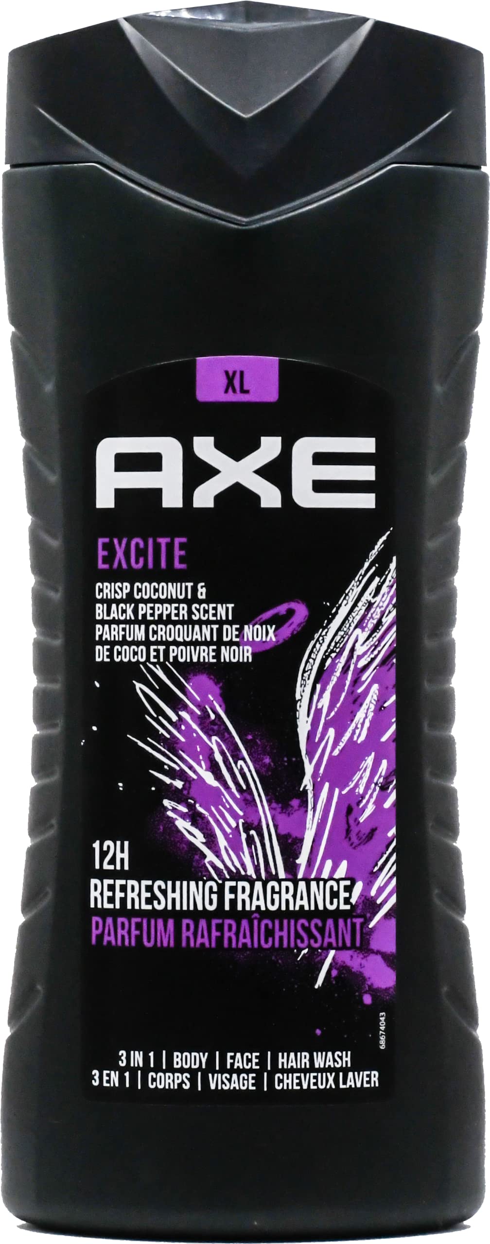 AXE shower scene highlighting refreshing cleanse and brisk energy