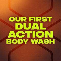 AXE Stimulating Shower Gel bottle with rich lather for extra refreshing showers.