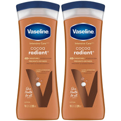 AXE Vaseline Cocoa Radiant 2-Pack bottle front showing Cocoa Butter hydration