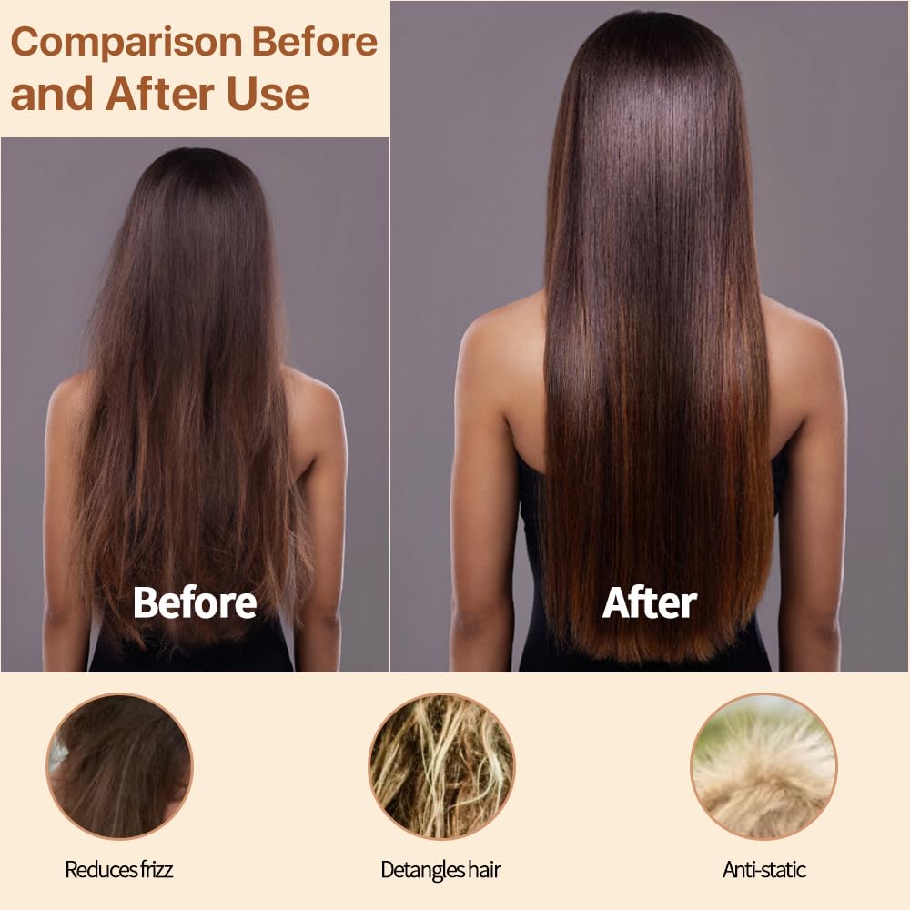 AYCBNB bamboo brush detangles pet fur safely for small animals.