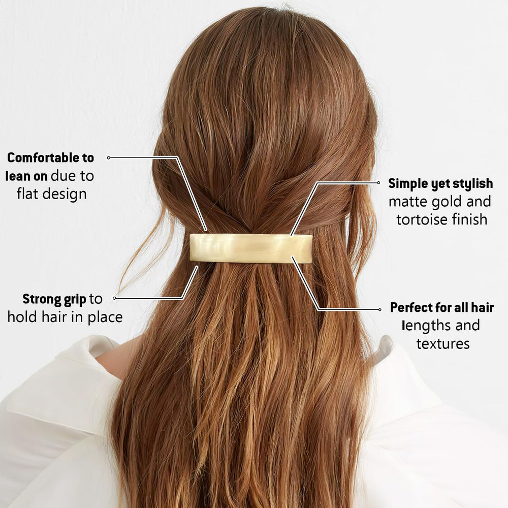 Ayesha updo half-up hair clip helps create effortless styles.