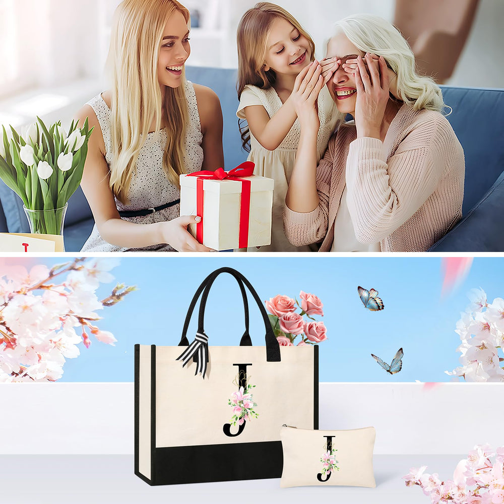 AYGE tote detail monogram-friendly surface for personalized initials and gifting