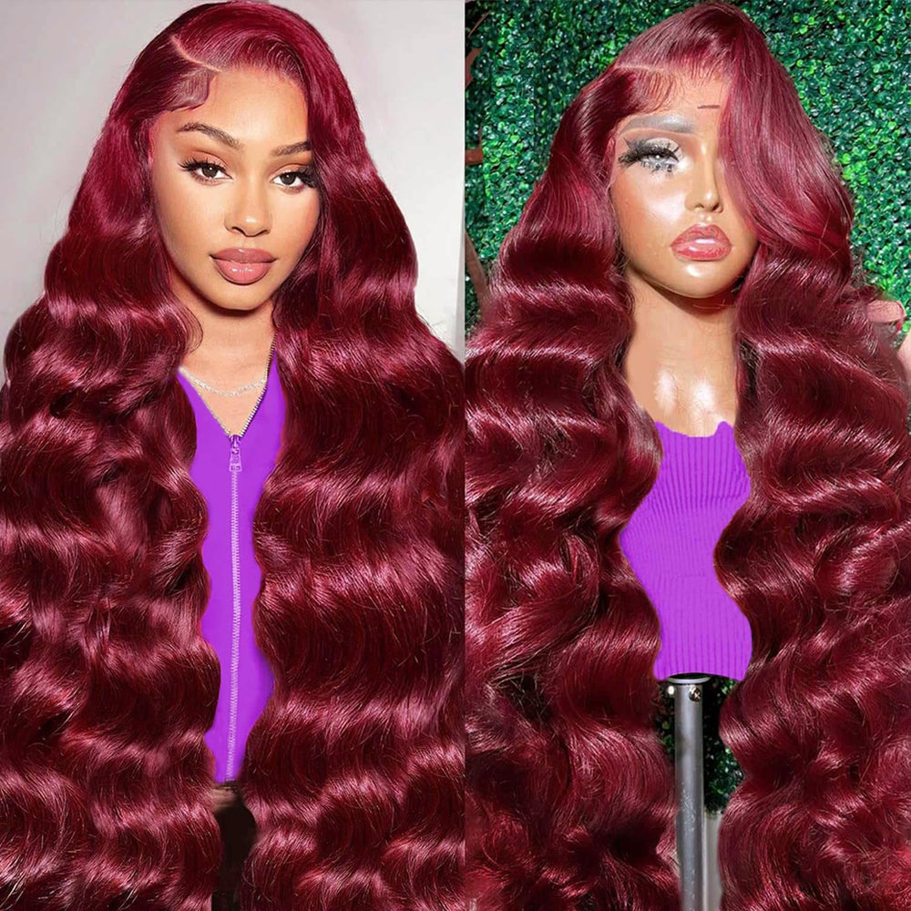 AYNISS V WIGS packaging includes wig cap and headband for easy wear