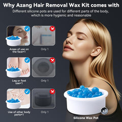 Azang nose hair sticks (12-count) for precise nostril grooming.