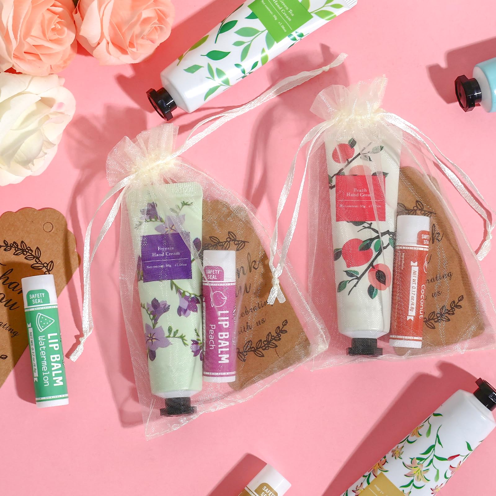 AZEN DIY gift tag packaging enables personalized shower favors for guests