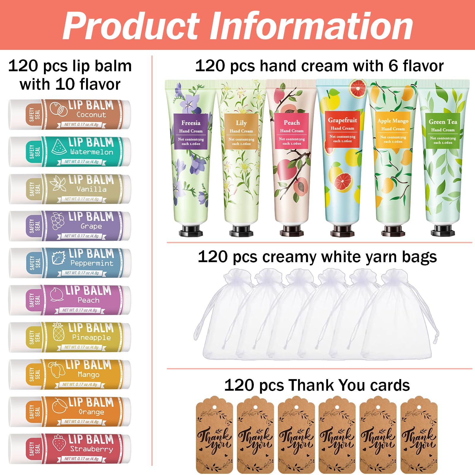 AZEN hand cream flavor varieties for moisturizing guest gifts