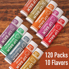 AZEN lip balm tubes closeup highlighting smooth application.