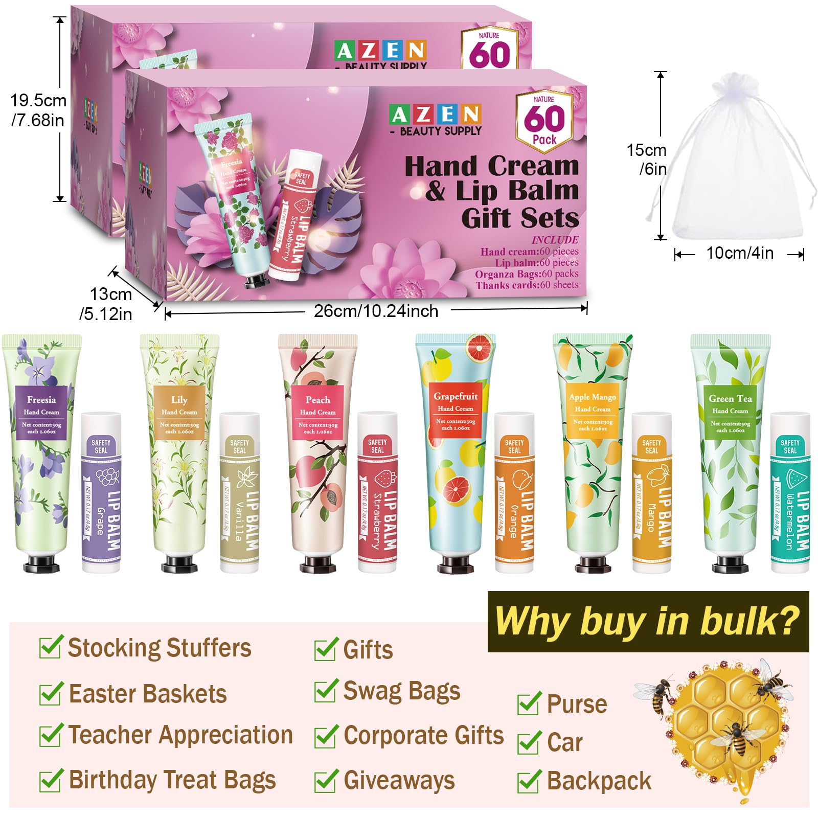 AZEN wedding and baby shower gifts bulk ready for guests
