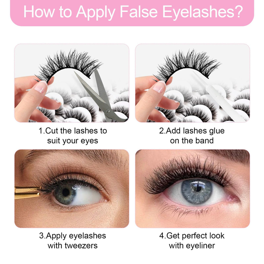 Azenlo beginner-friendly lashes simplify application for lash newbies.