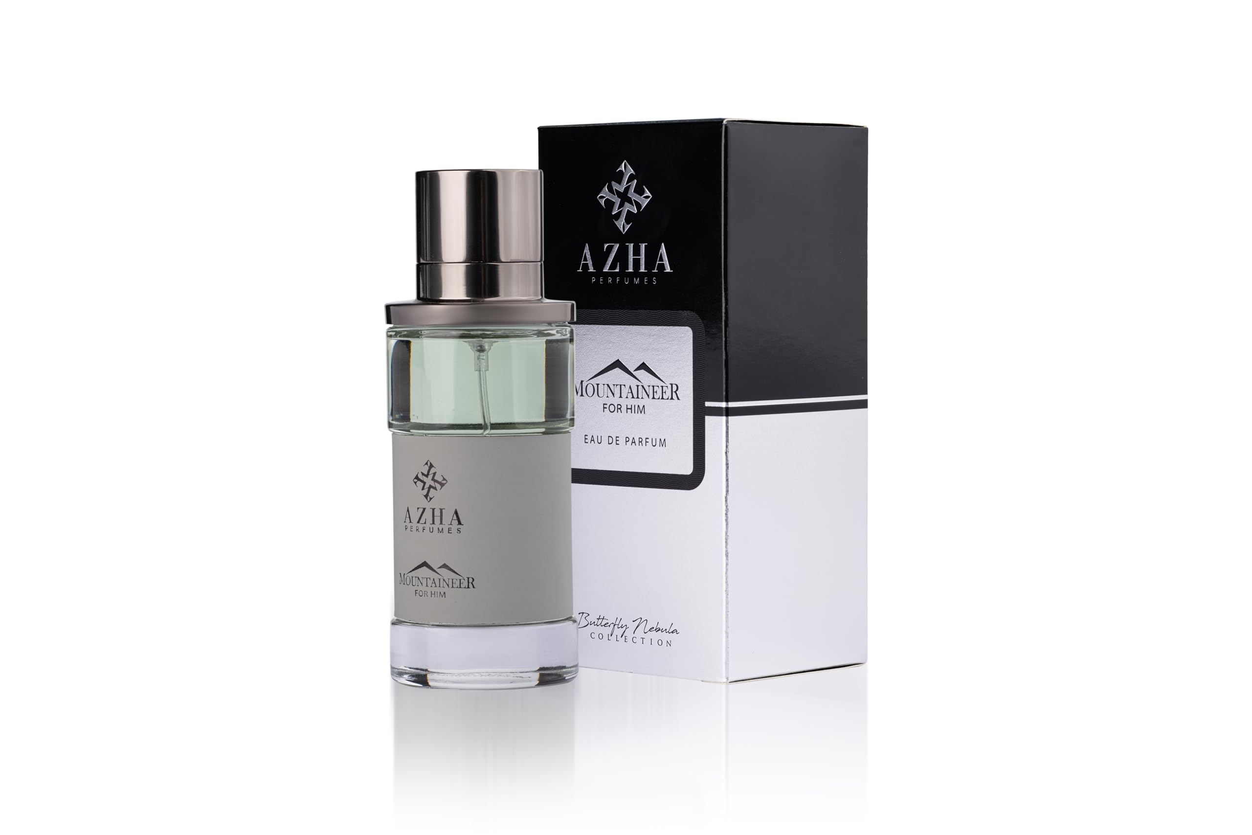 Azha Mountaineer base-notes visual signals ambergris and musk for lasting presence.