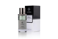 Azha Mountaineer middle-notes visual highlights jasmine and woody hints for refined evenings.