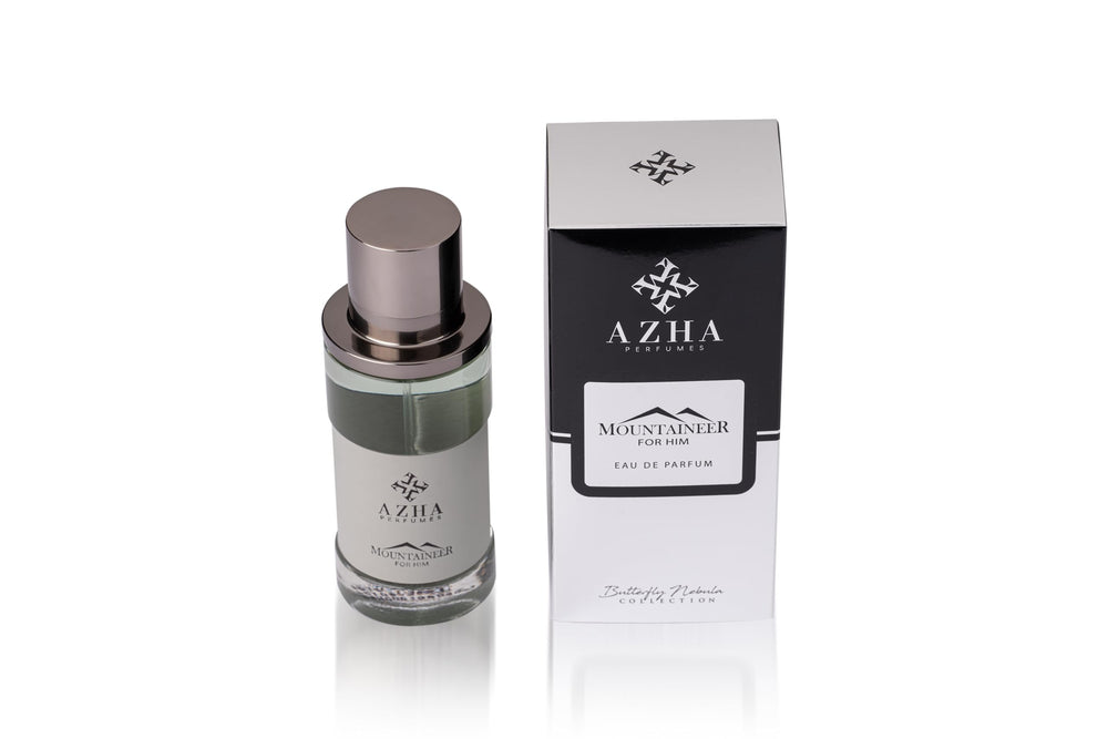 Azha Mountaineer spray-application demonstrates easy-to-use design for pulse-point wear.