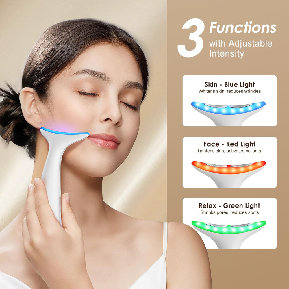 AZMAVO arc head closeup showing curved massage head for contour care