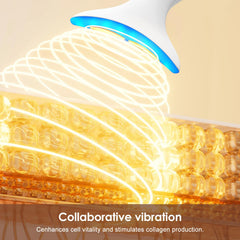 AZMAVO contact area on face and neck for lifting and contouring