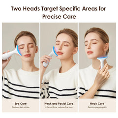 AZMAVO massager in three modes with light therapy for customizable sessions