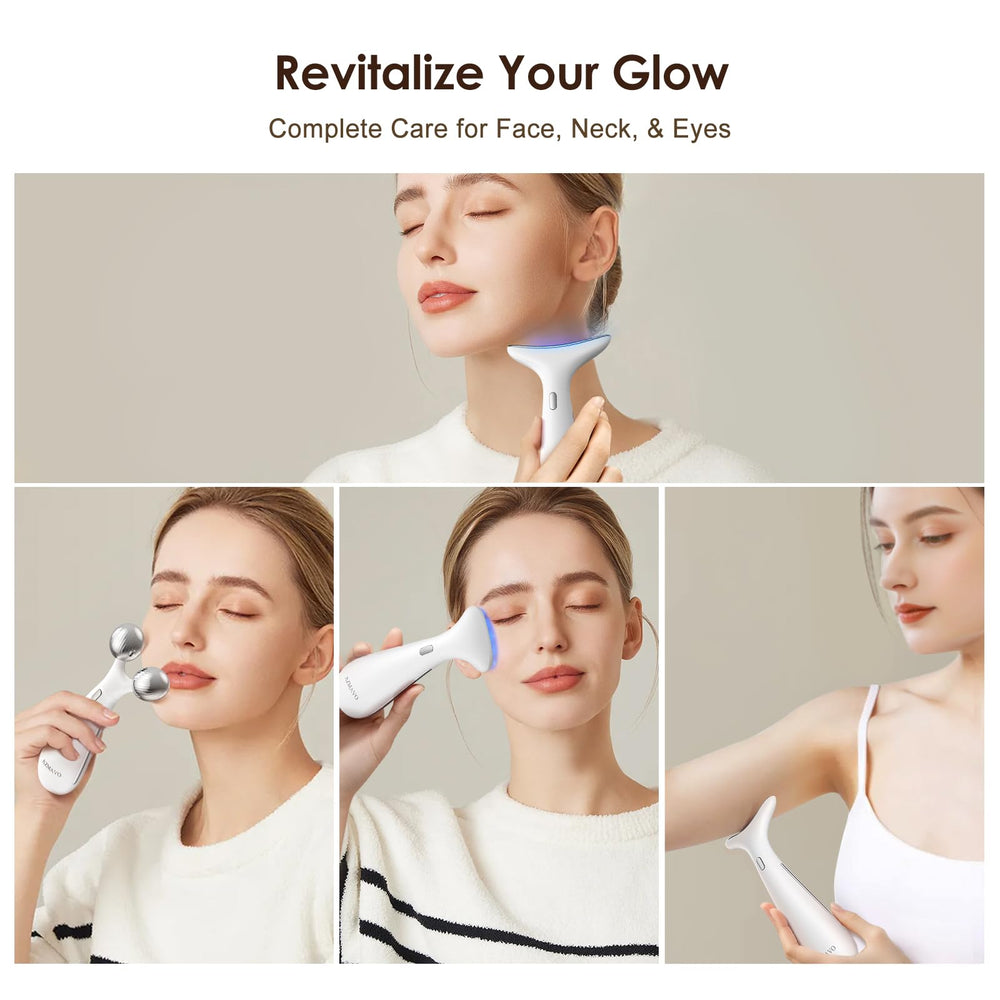 AZMAVO device body massage for targeted circulation and overall toning.