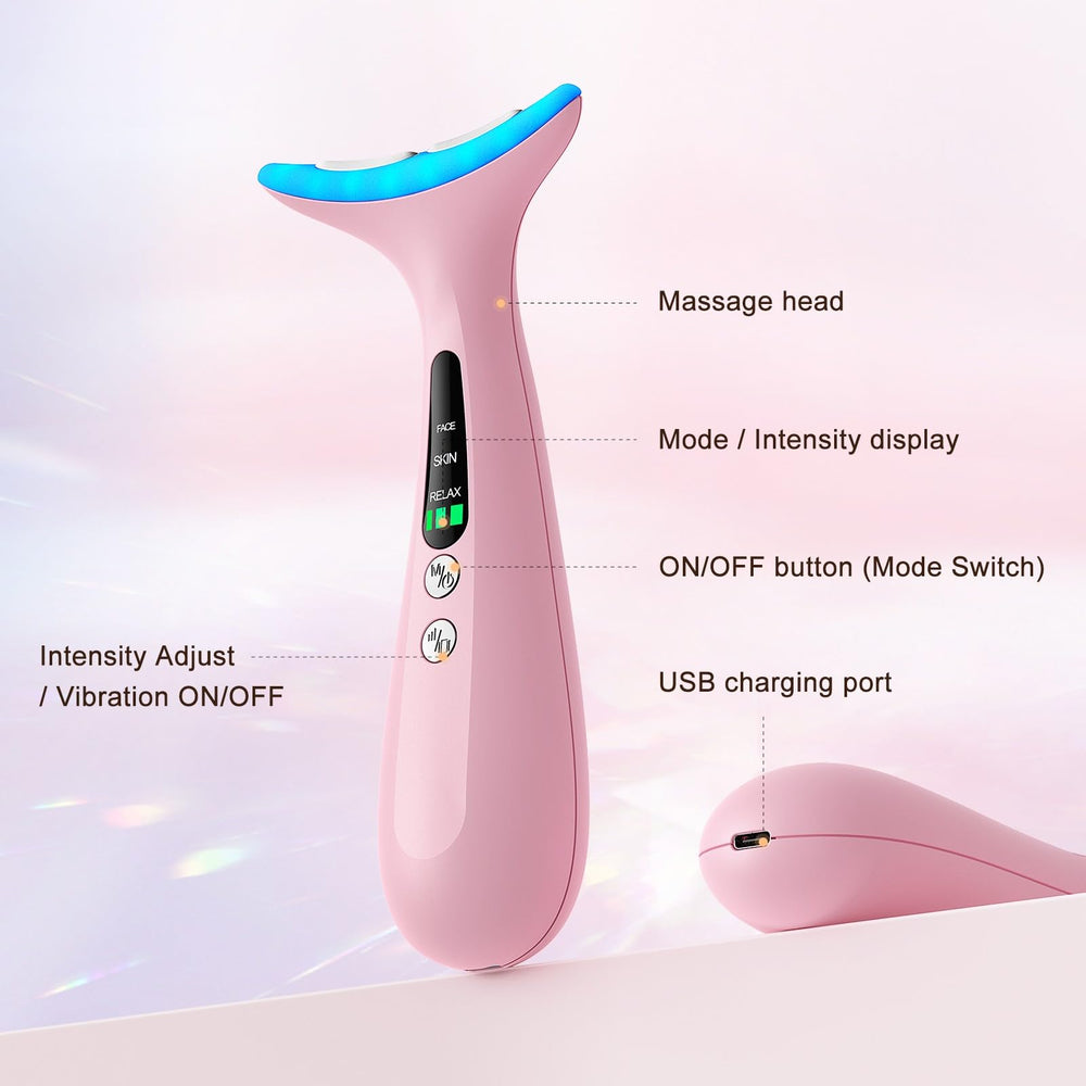 AZMAVO portable skincare device ideal for travel sessions