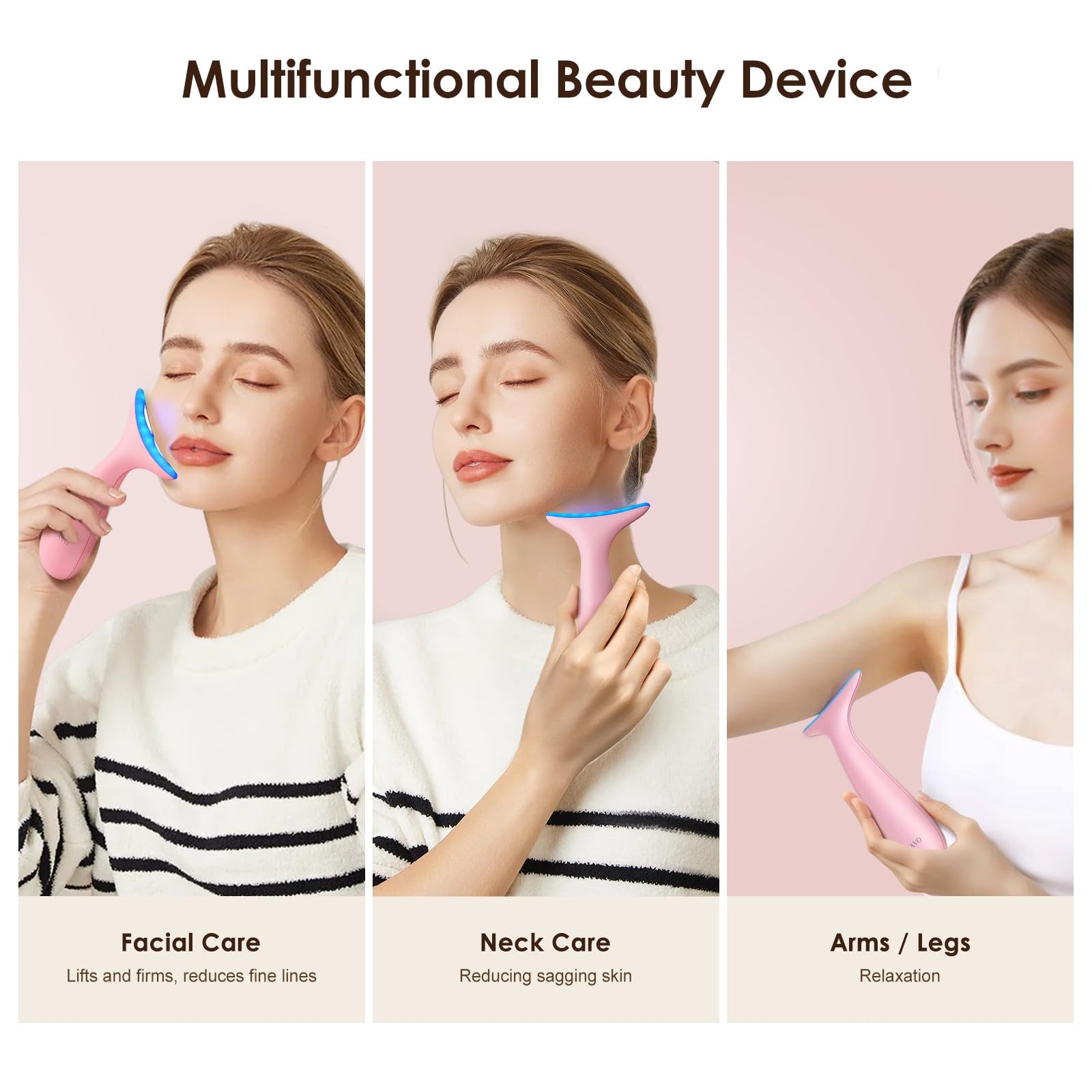 AZMAVO three modes with LED lights for enhanced absorption and tone