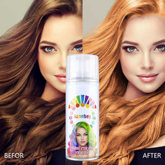 Azonbey orange hair spray for cosplay and party costume accents.