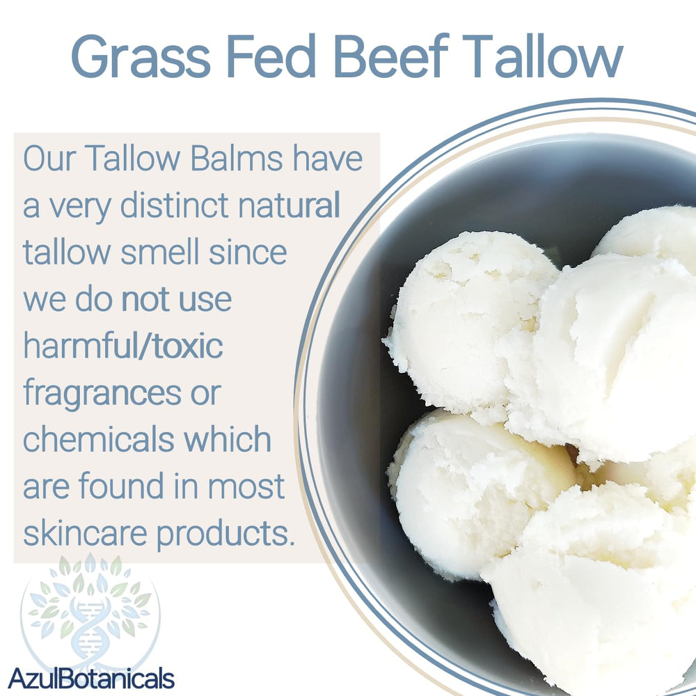 AzulBotanicals balm-on-skin image shows easy application and fast-absorb formula for daily use