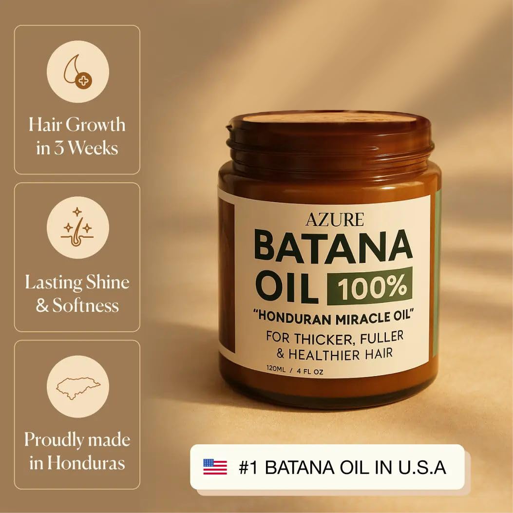 AZURE Batana Oil Paste travel pack for on-the-go moisture and shine