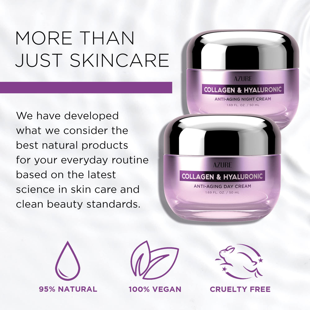 Azure Cosmetics day-night-duo-set-packaging offers convenient routine for skincare enthusiasts