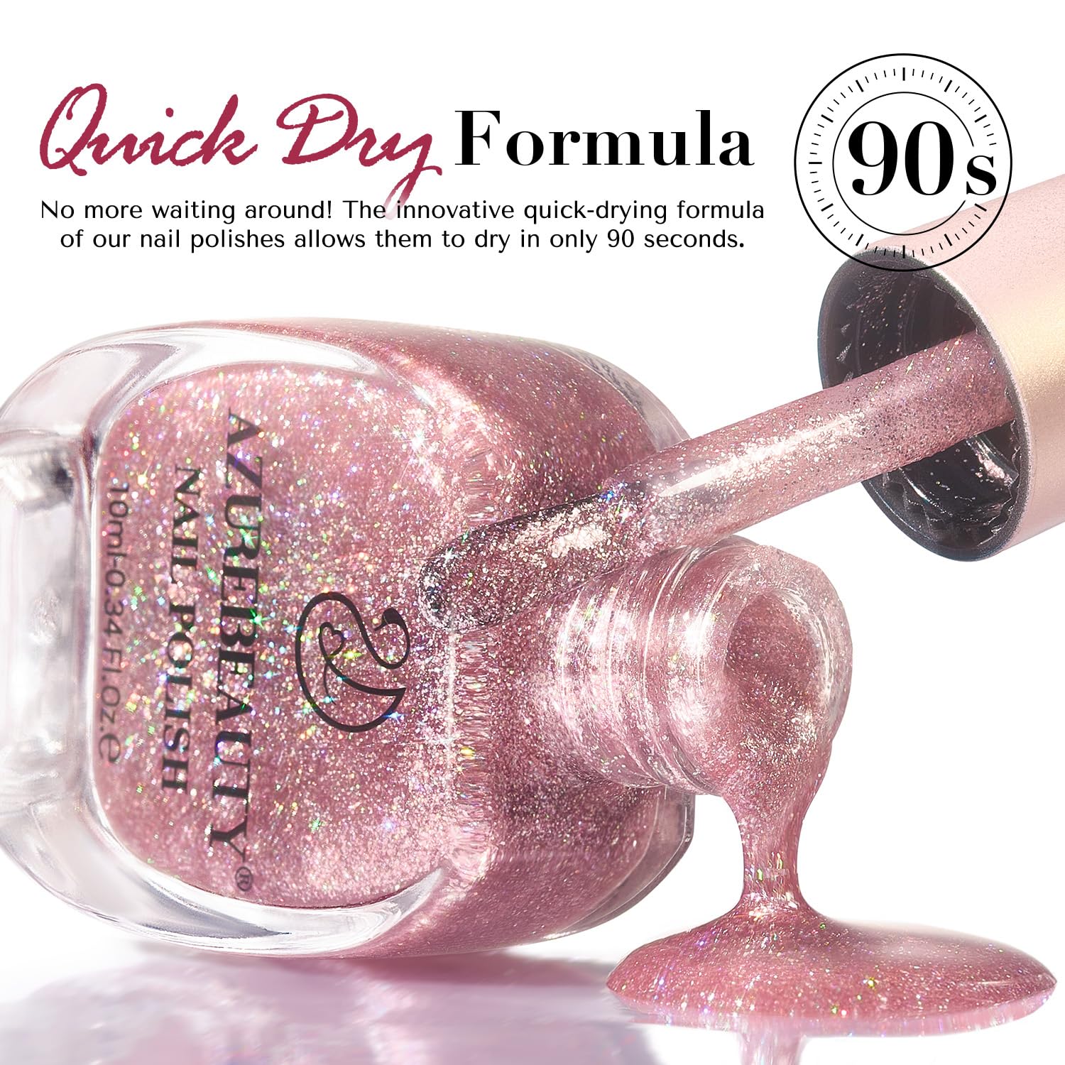 AZUREBEAUTY cat eye polish top coat usage suggestion for longer wear