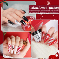 AzureBeauty Dip Nails liquid set and brushes highlight smooth application and easy layering