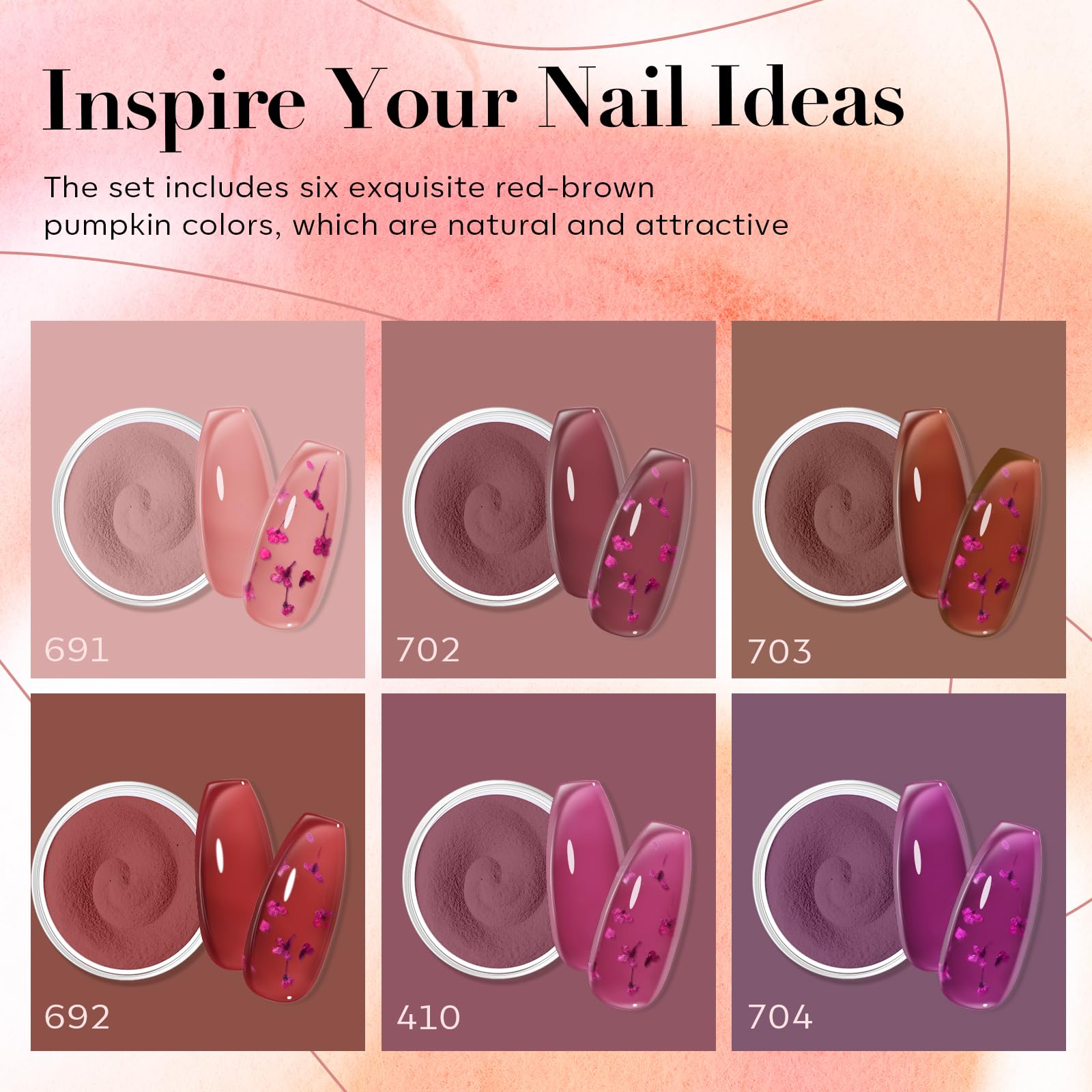 AZUREBEAUTY application steps basecoat dip view for DIY nails