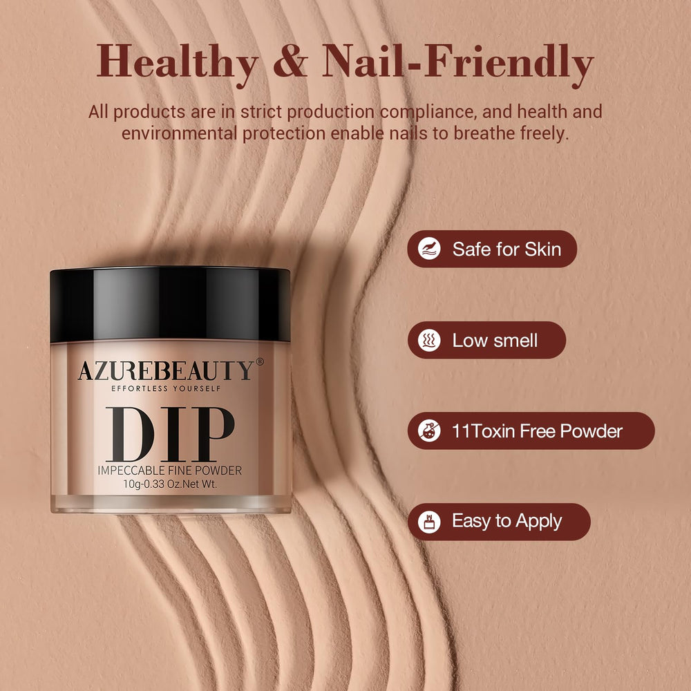 AzureBeauty at-home manicure scene showing quick, clean color application.