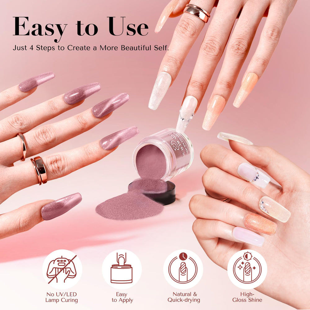 AZUREBEAUTY calcium and vitamin-rich formula supports nail health and resilience