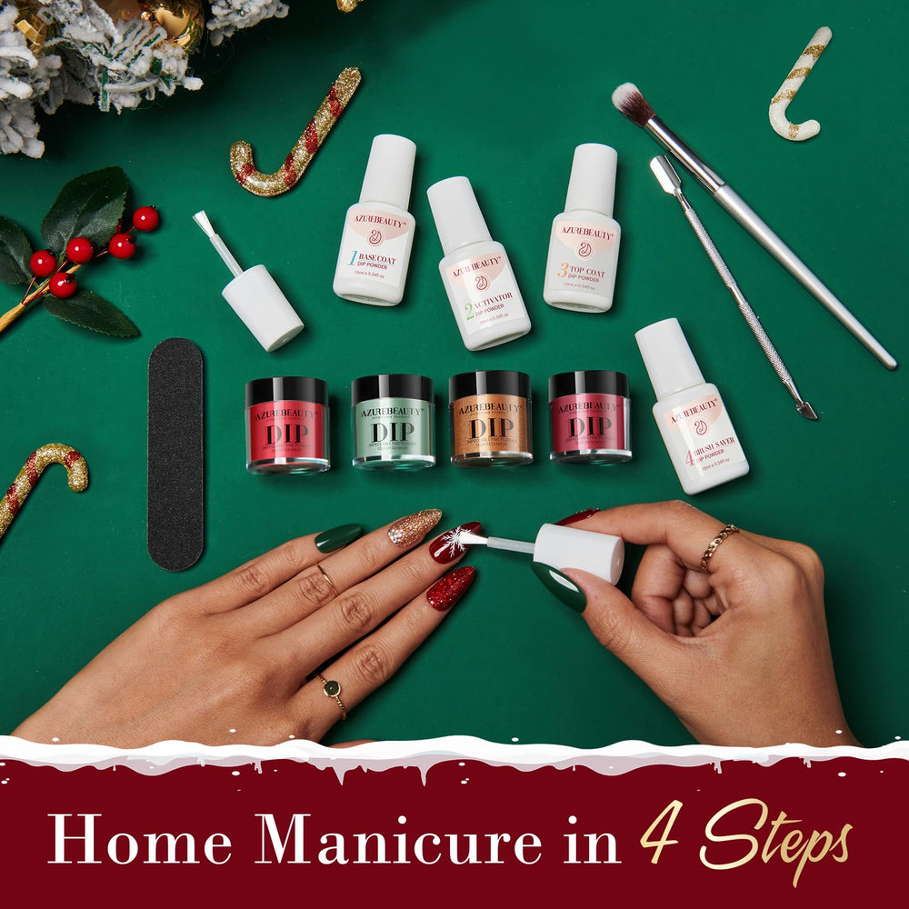 AZUREBEAUTY dip powder cuticle pusher for gentle nail prep