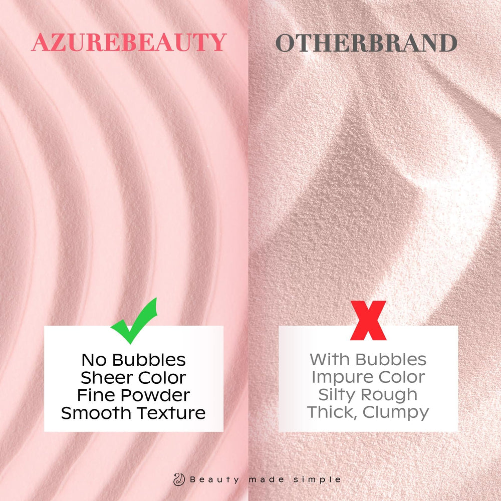 AZUREBEAUTY dip powder finish provides long-lasting shine