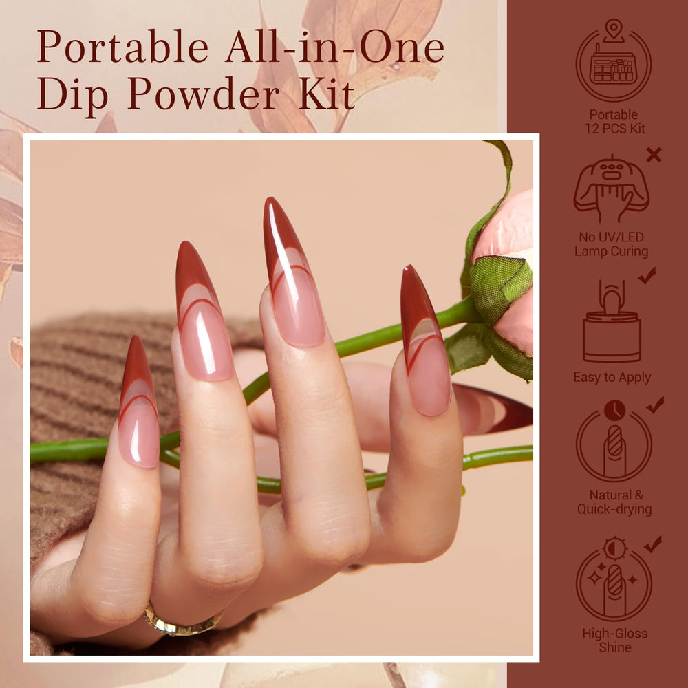 AZUREBEAUTY nail sticks shown for easy color testing and precise application