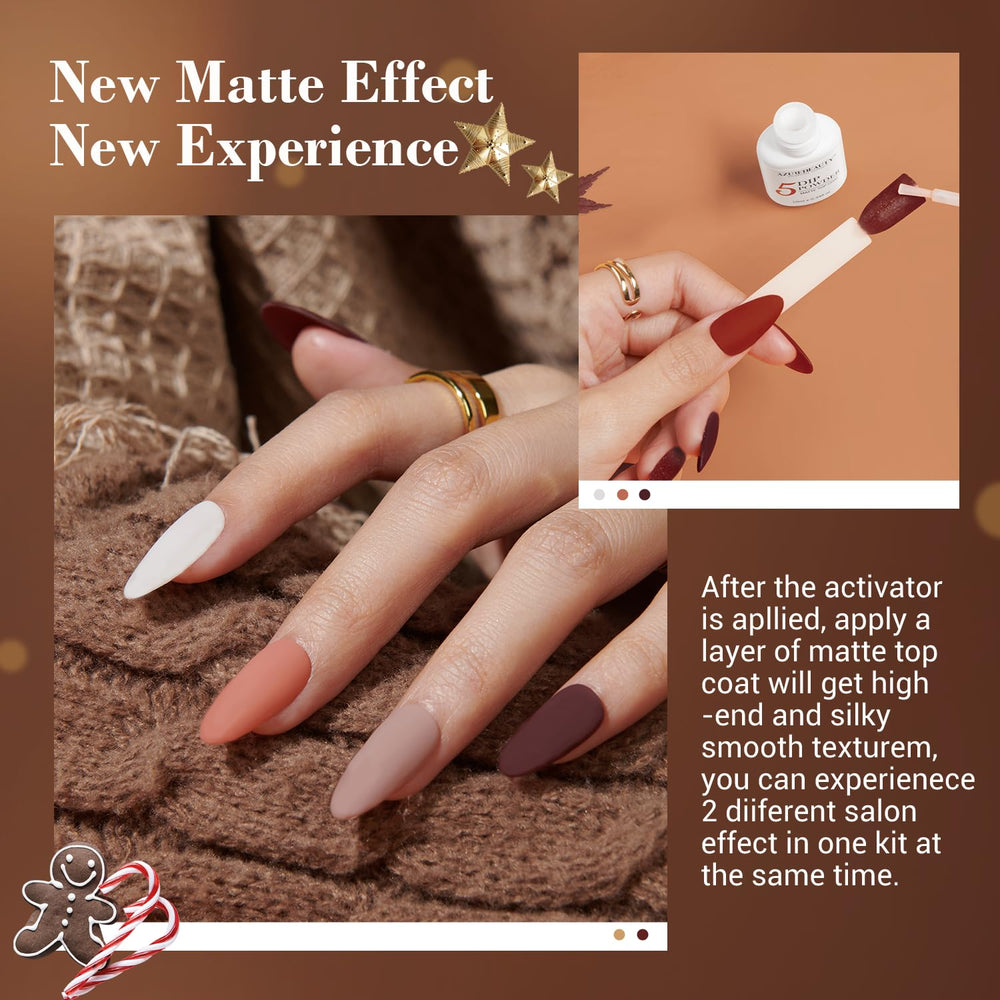 AZUREBEAUTY top coat showcased for a glossy, durable finish