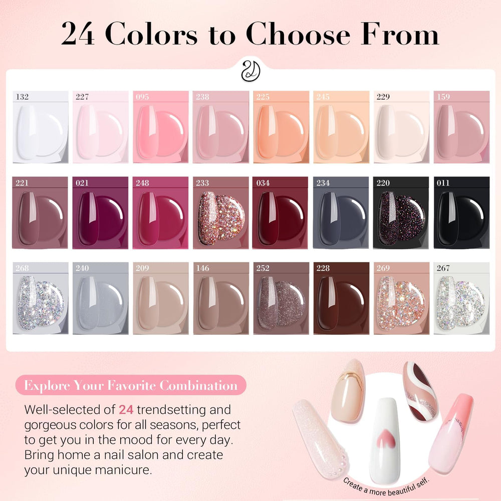 AZUREBEAUTY dip powder kit liquids: base, activator, topcoat, and brush saver.