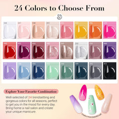AZUREBEAUTY dip powder liquids with base activator and topcoat for quick-dry results