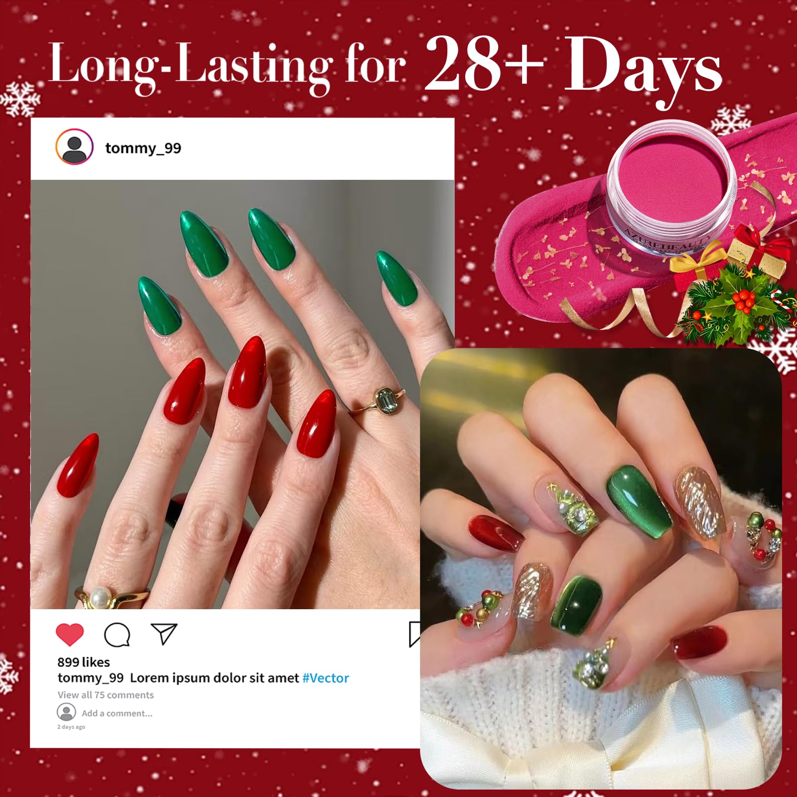 AZUREBEAUTY magenta jelly swatch for bold, vibrant nails you can wear daily