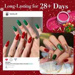 AZUREBEAUTY magenta jelly swatch for bold, vibrant nails you can wear daily