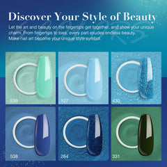 AZUREBEAUTY No-lamp cure feature highlights quick at-home manicure